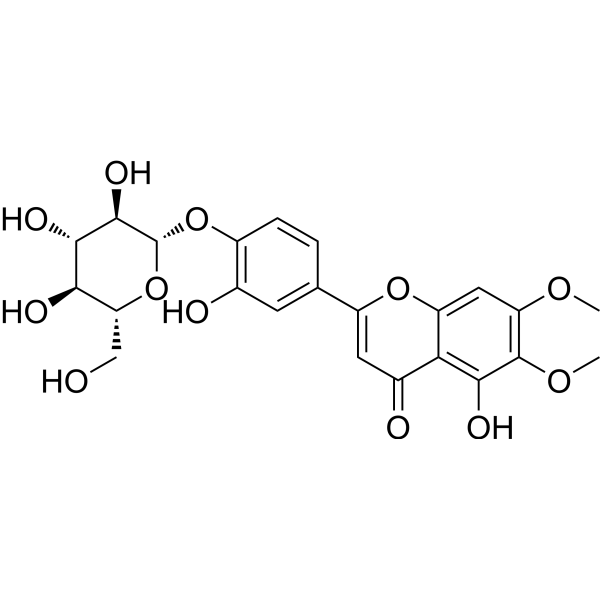 Cirsiliol 4′-glucoside 41087-98-3